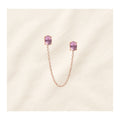 SAPPHIRE DOUBLE STUD