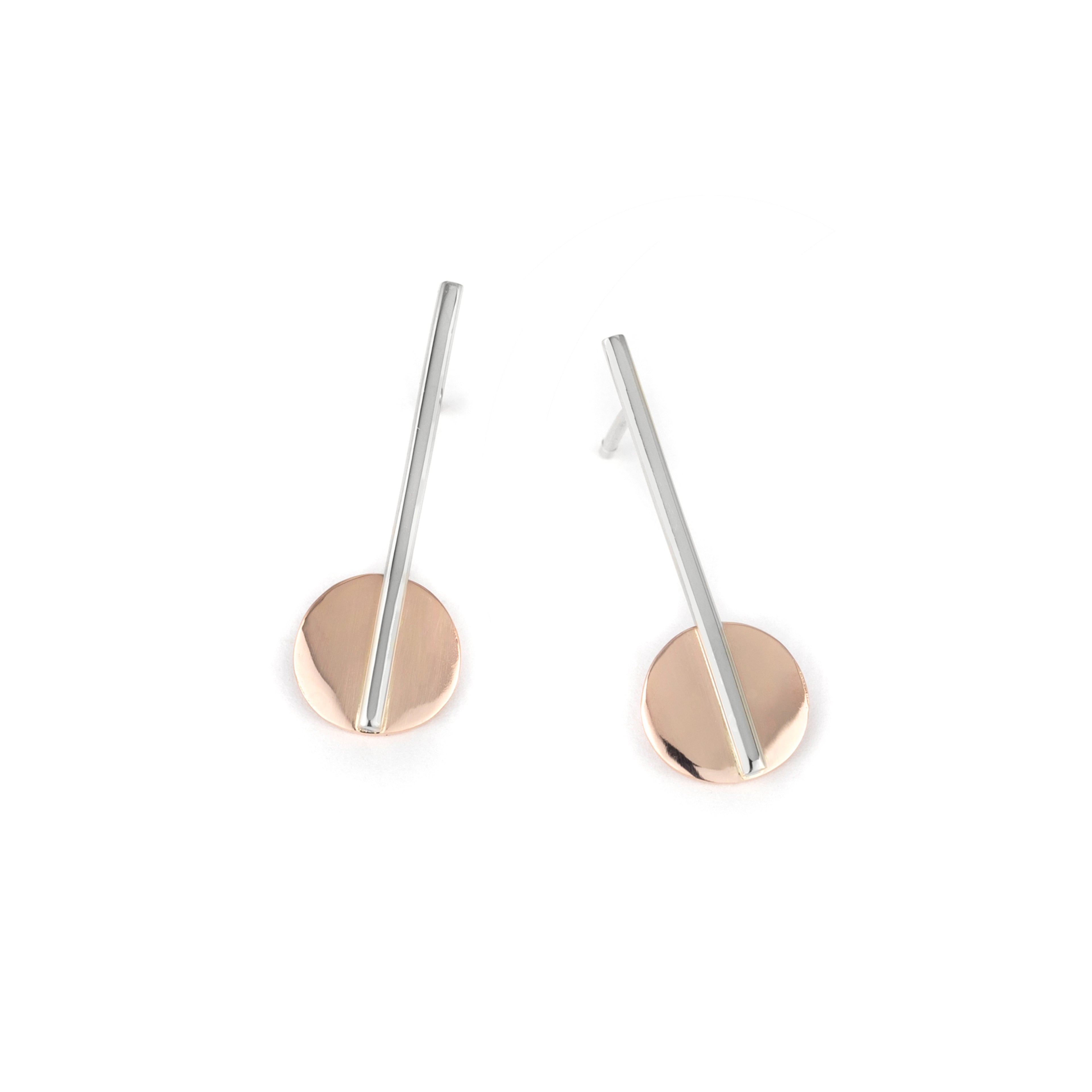 CIRCLE DROP STUDS