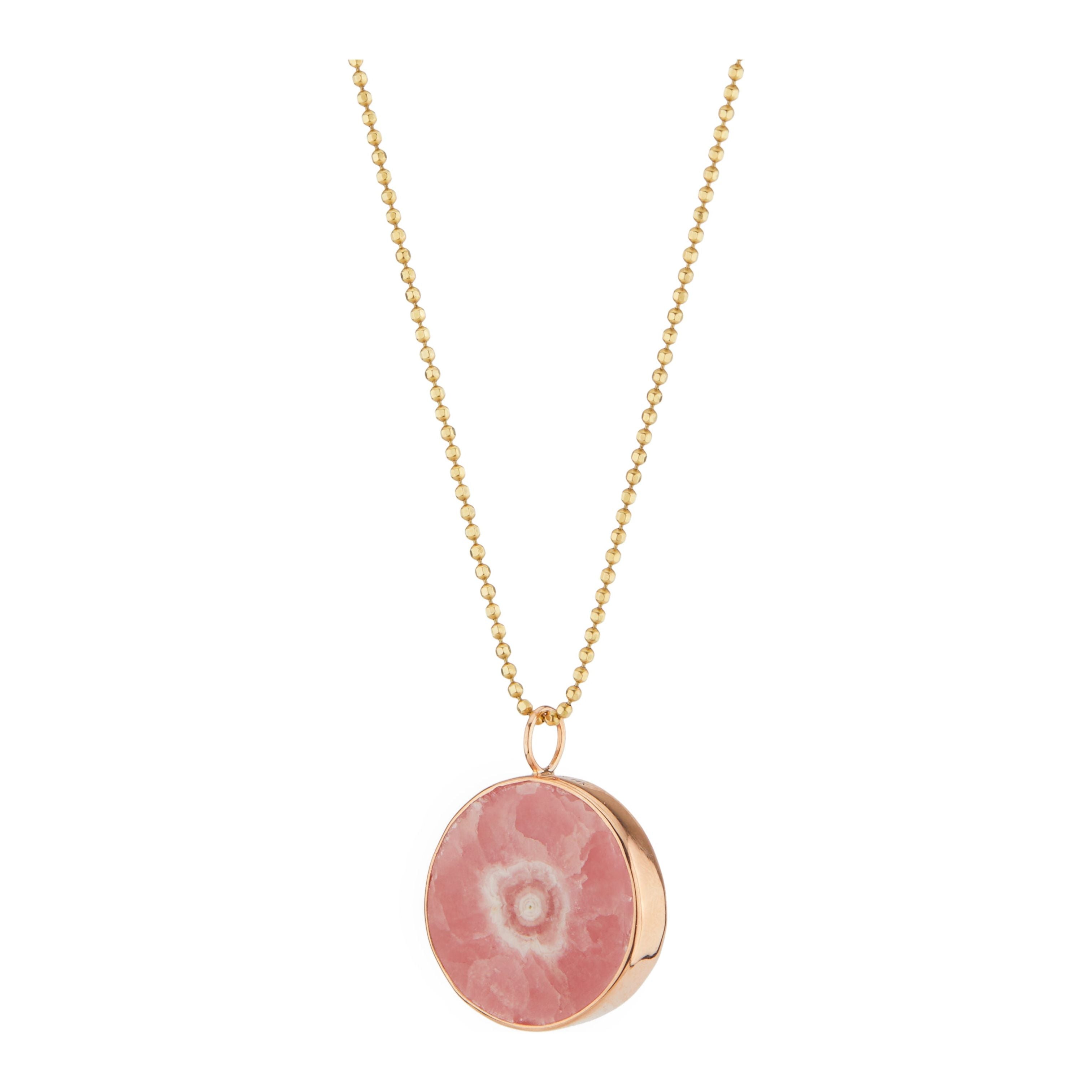 RHODOCHROSITE PENDANT