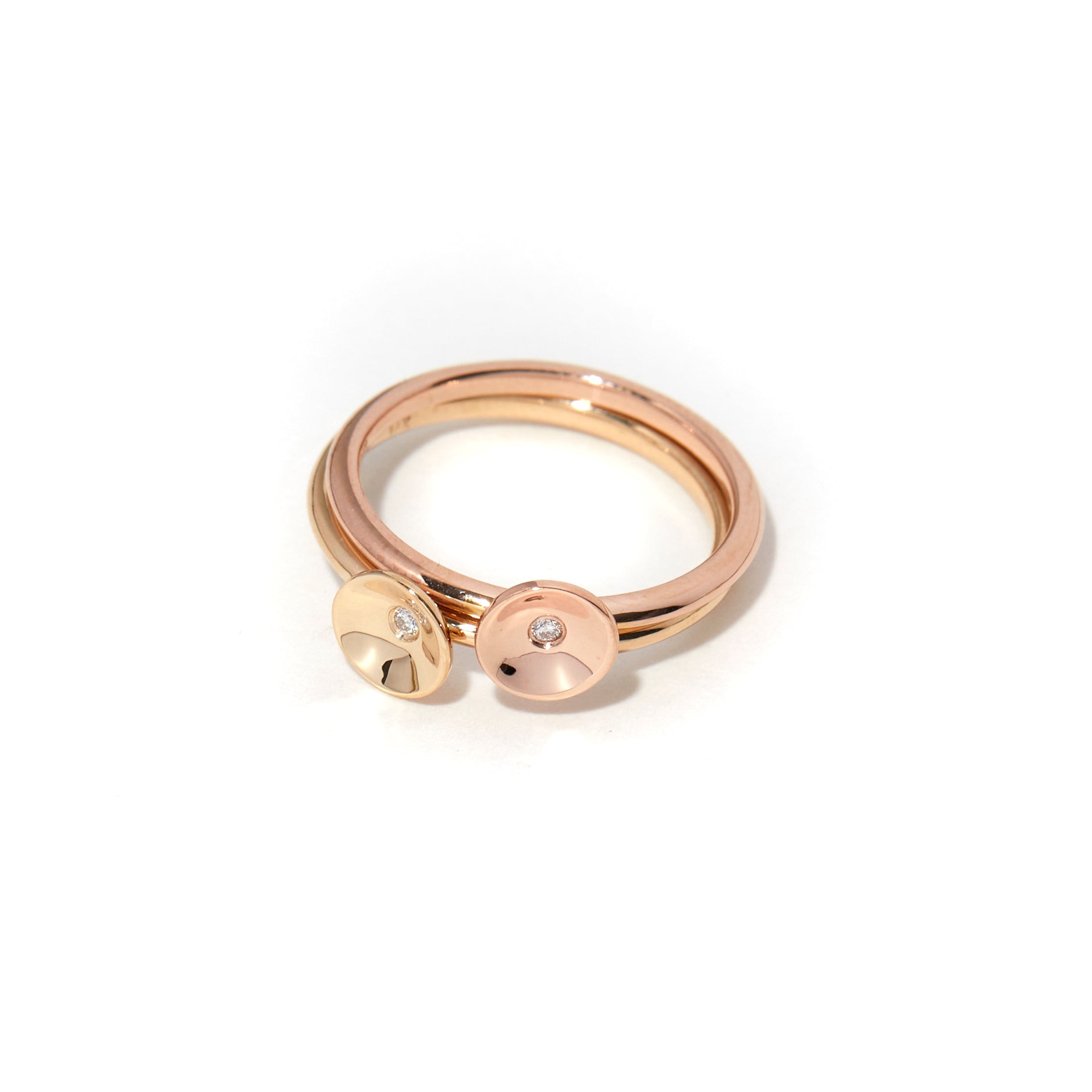 DIAMOND DOT DELUXE 3 RING