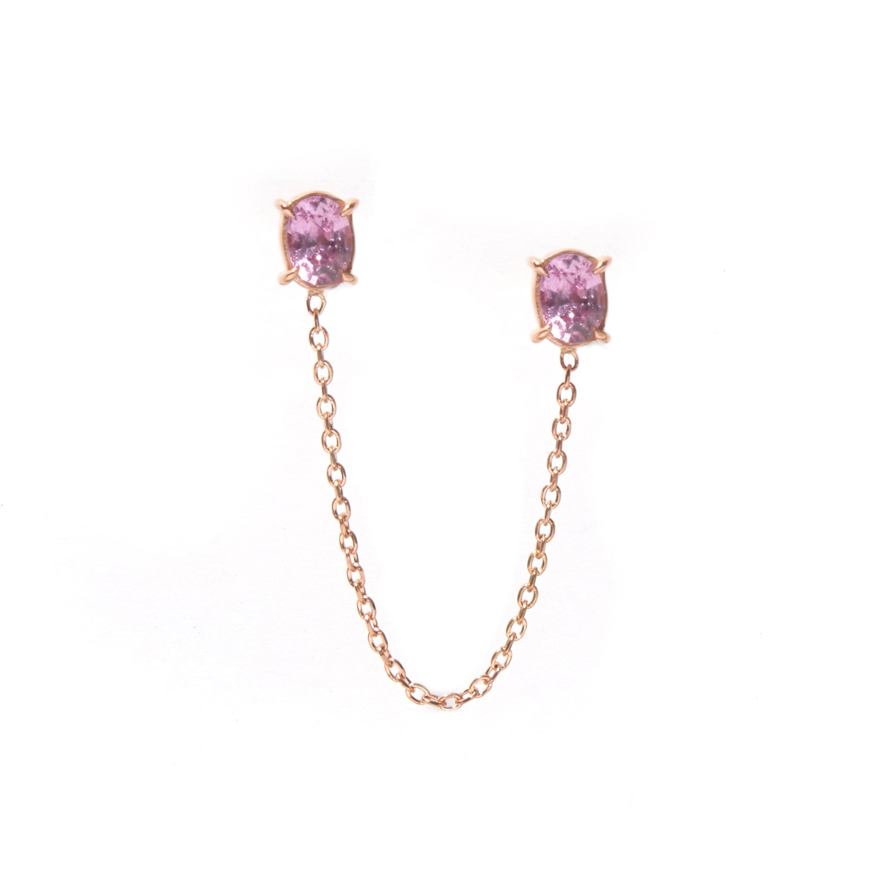 SAPPHIRE DOUBLE STUD